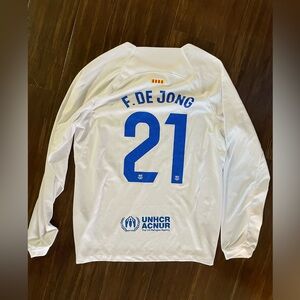 Frankie De Jong Nike Barcelona jersey XL